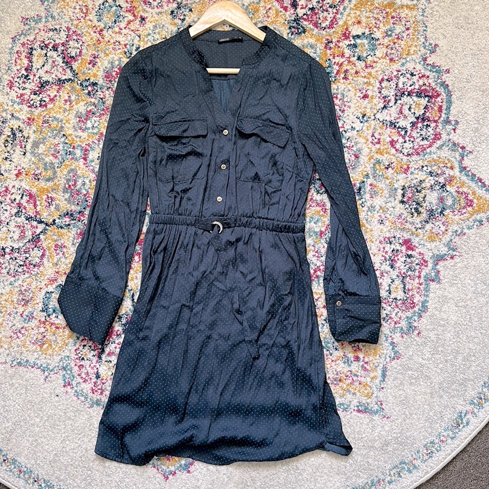 Long sleeve work dress - Picture 1 of 6
